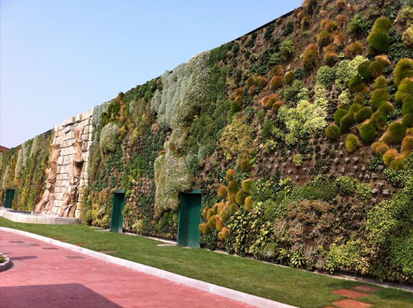 植物墙案例,植物墙图片,国外植物墙,绿植墙,垂直绿化